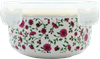 IB1234-4.75 Small Canister 4.75" with PP lid Pink Floral