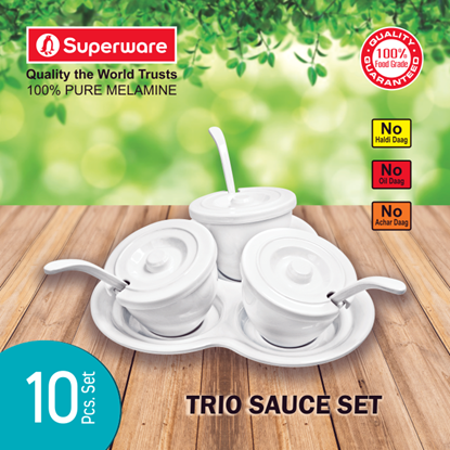 10 PC Trio Sauce Set (IB+ISP+IL1113+IP1113)