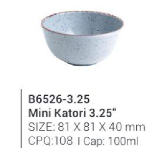 Picture of B6526-3.25  Mini Katori Assorted  (SF108)