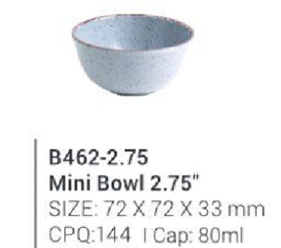 Picture of 13MP19246200S - B462-2.5 Round Bowl Assorted Color (SF144)