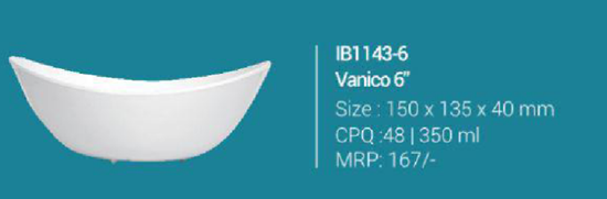 Picture of IB1143-6 Organic bowl 6"