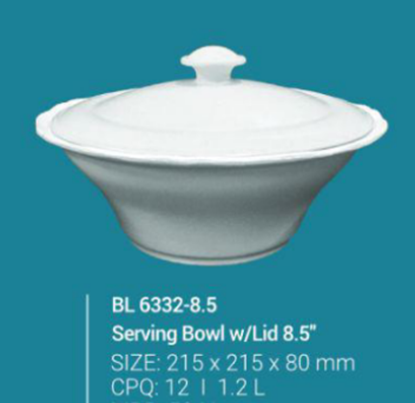 Picture of BL6332 - 8.5" Bowl With Lid (MF)