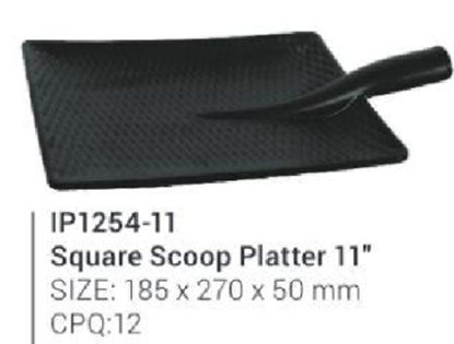 Picture of IP1254-11" Square Scoop Platter