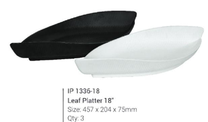 Picture of IP1336 Leaf Platter 18"
