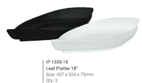 Picture of IP1336 Leaf Platter 18"