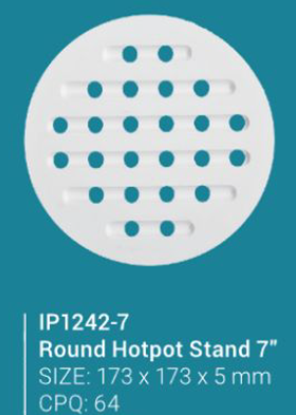 Picture of IP1242-7 Hotpot Stand 7"