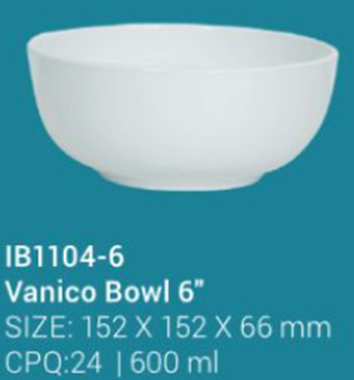 Picture of IB1104 Vanico Round Bowl 6"