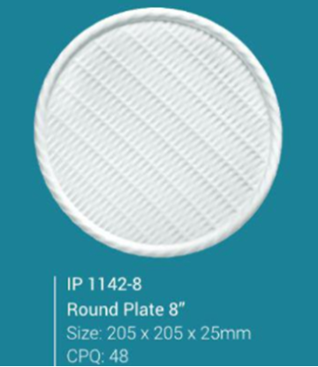 Picture of IP1142-8 Ratten Plate 8"