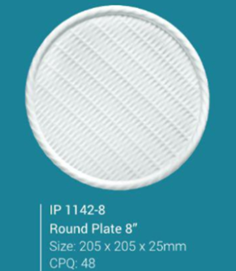 Picture of IP1142-8 Ratten Plate 8"